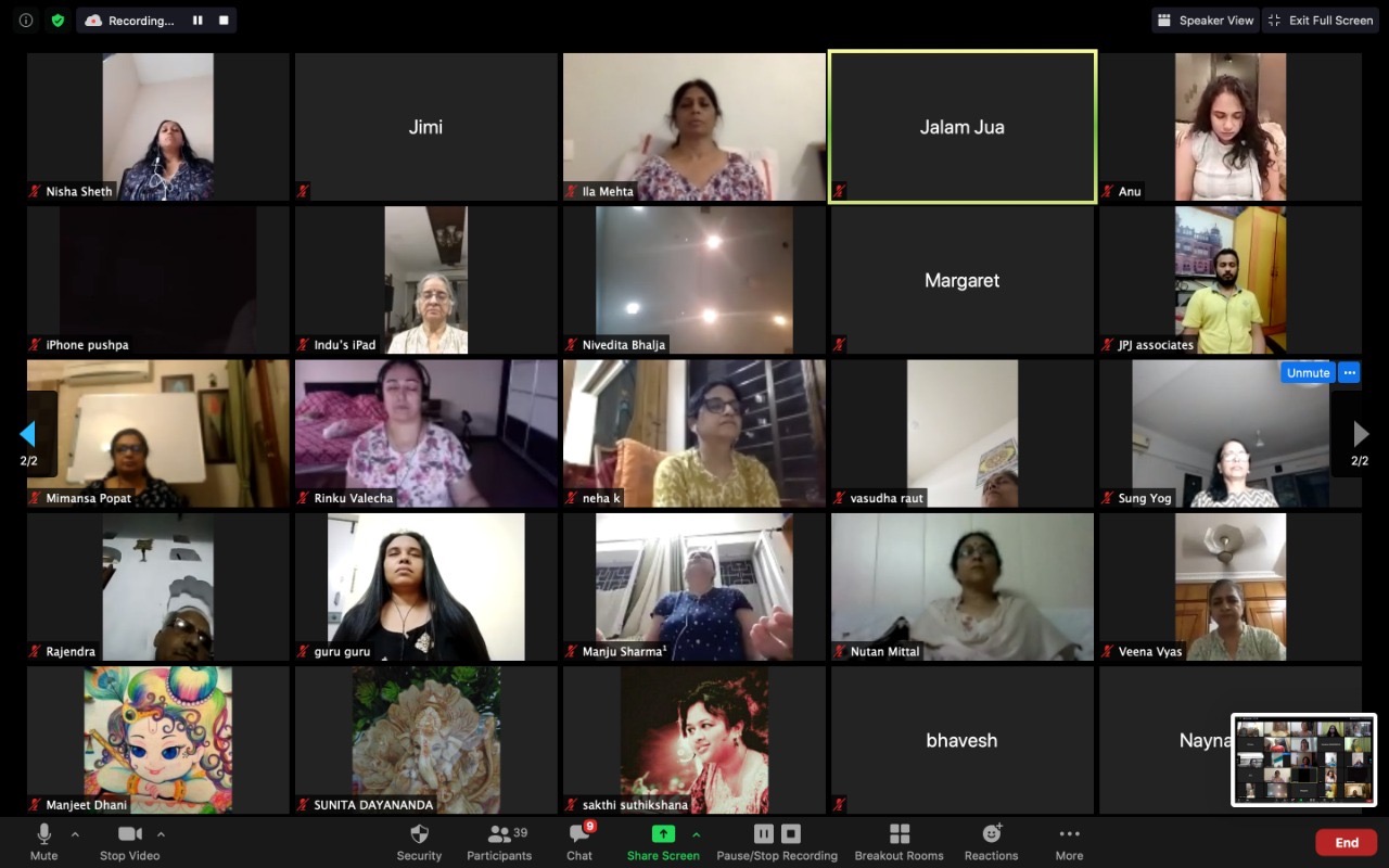 Zoom Workshops 01 - Healing Circle by Aarti Gupta