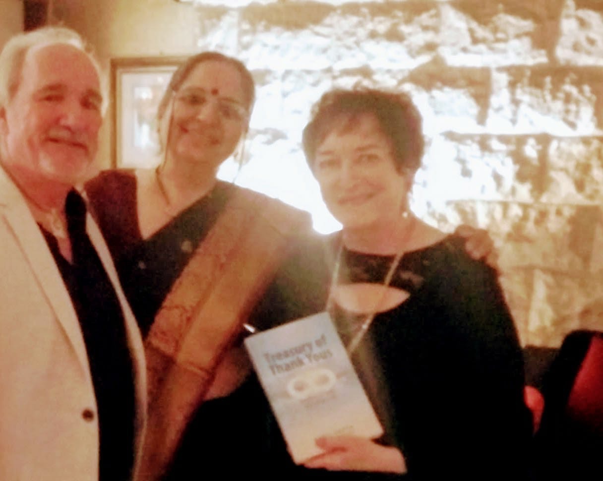 Aarti Gupta with Global Mentors Patricia Crane & Rick Nichols